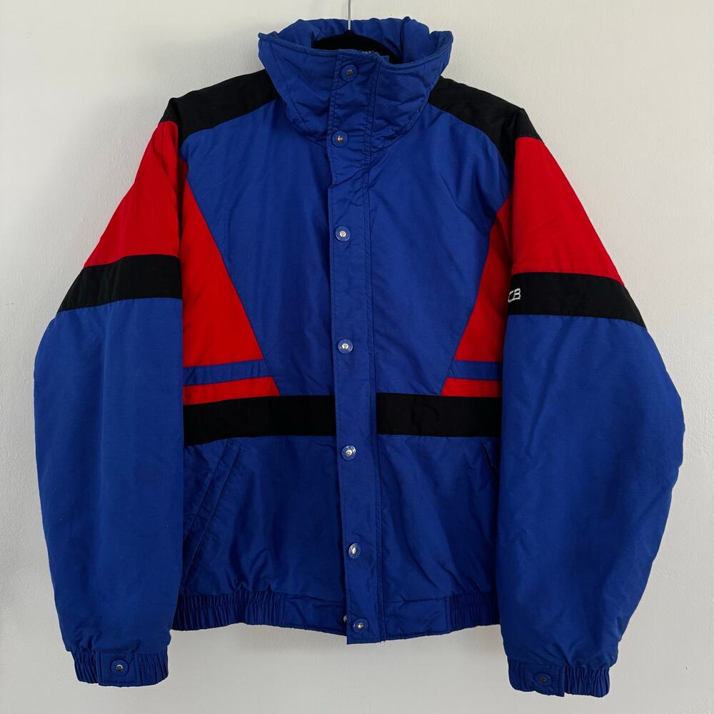 Vintage Retro 90s CB Sports Thinsulate Colorblock Ski Jacket